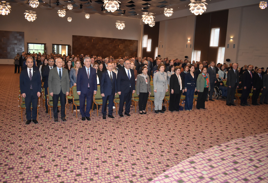 Qaxda “Qərbi Azərbaycana qayıdış tarixi zərurətdir” mövzusunda elmi-praktik konfrans keçirilib