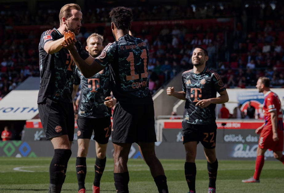 Bundesliqa: “Bavariya” böyük hesablı qələbə qazanıb