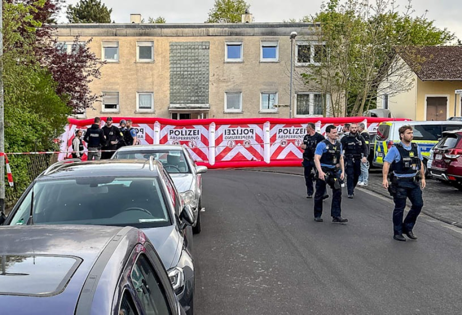 Almaniyanın Hessen əyalətində silahlı insident zamanı iki nəfər güllələnib