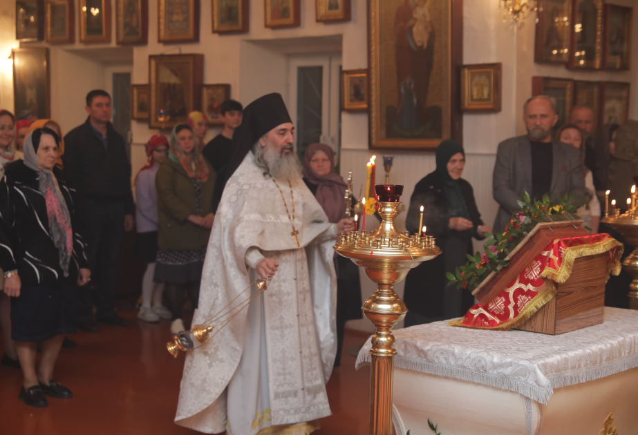 Православные, проживающие в северном регионе Азербайджана, отмечают праздник Пасхи