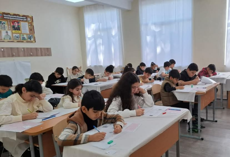 Beynəlxalq riyaziyyat müsabiqəsində şimal bölgəsindən 3 minə yaxın şagird iştirak edib