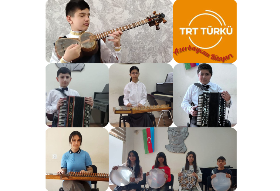 Azərbaycanlı uşaqlar türkiyəli həmyaşıdlarını təbrik ediblər