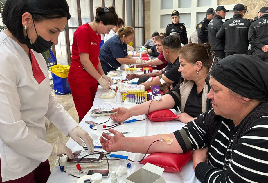 Zaqatalada 141 nəfər könüllü qan verib