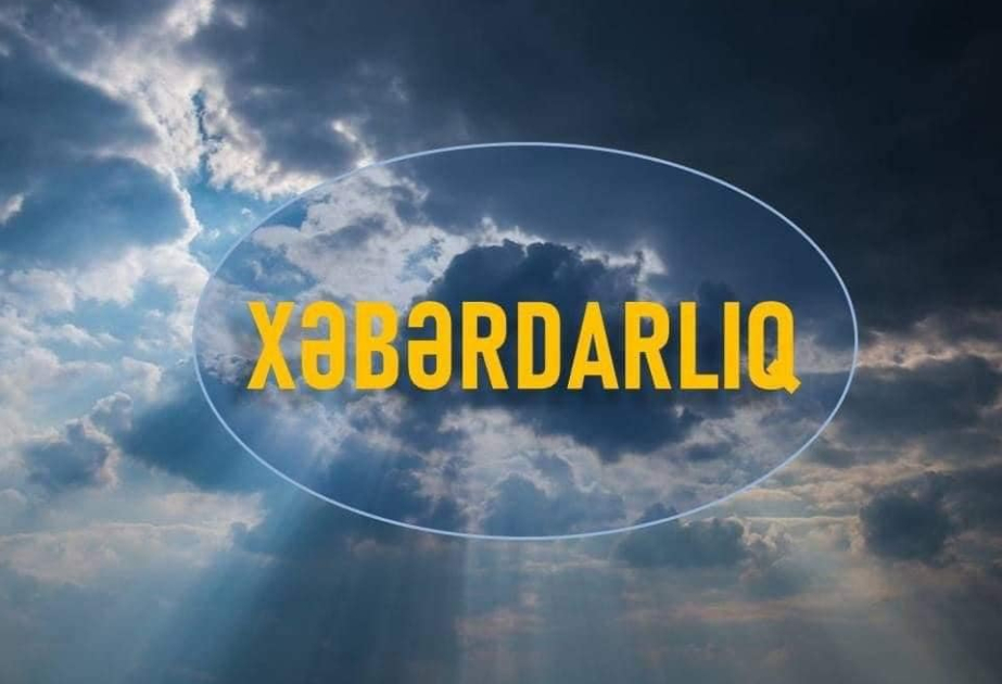 Xəbərdarlıq: Aprelin 22-24-də hava şəraitinin arabir yağıntılı olacağı gözlənilir