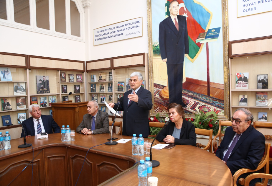 ADPU-da Süleyman Sani Axundovun 150 illik yubileyinə həsr olunmuş konfrans keçirilib