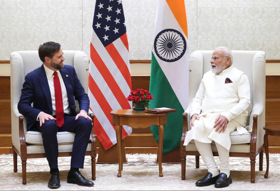 Indischer Regierungschef Modi empfängt US-Vizepräsident Vance