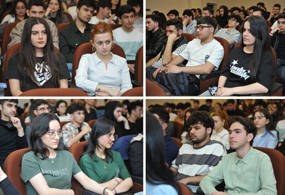 BMU tələbələri Müdafiə Sənayesi Nazirliyinin “DEFAGE” platforması barədə məlumatlandırılıb