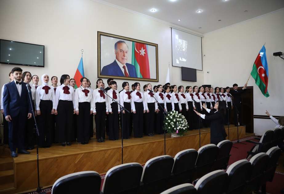 Gəncə Dövlət Universitetində bədii yaradıcılıq festivalının baxış müsabiqəsi keçirilib