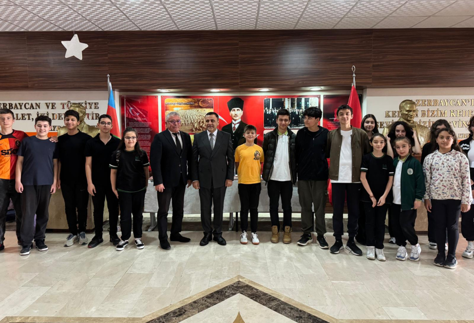 Ankaradakı Heydər Əliyev adına orta məktəbdə Ulu Öndər və ortaq dəyərlərlə bağlı layihələr reallaşdırılacaq