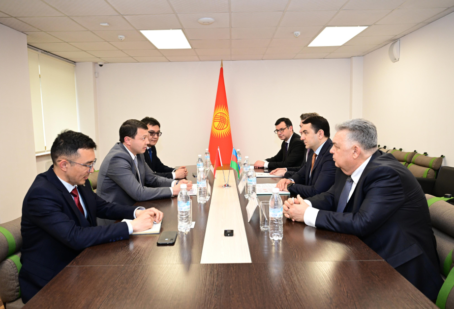 Azerbaijan’s Culture Minister meets with Kyrgyz counterpart in Bishkek
