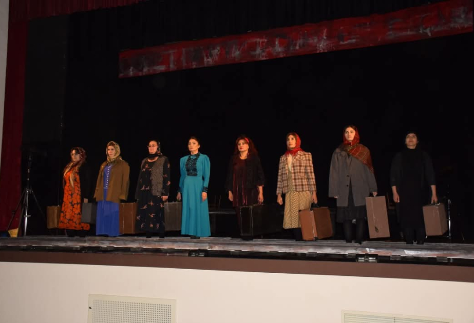 “Şükriyyə” tamaşası Mingəçevir Dövlət Dram Teatrında nümayiş olunub