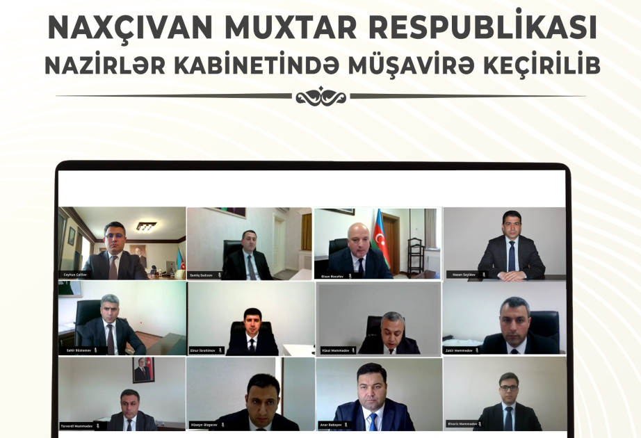 Naxçıvanda təhsil, səhiyyə, mədəniyyət sahələrinin cari vəziyyəti ilə bağlı müşavirə keçirilib
