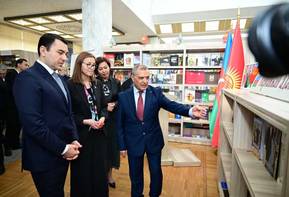 В Национальной библиотеке Кыргызстана состоялась презентация книг Бахтияра Вагабзаде