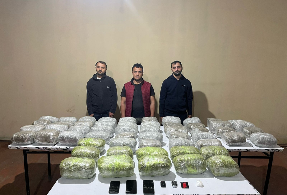 Külli miqdarda narkotik vasitəni ölkə ərazisinə keçirməyə cəhd göstərən şəxslər saxlanılıb