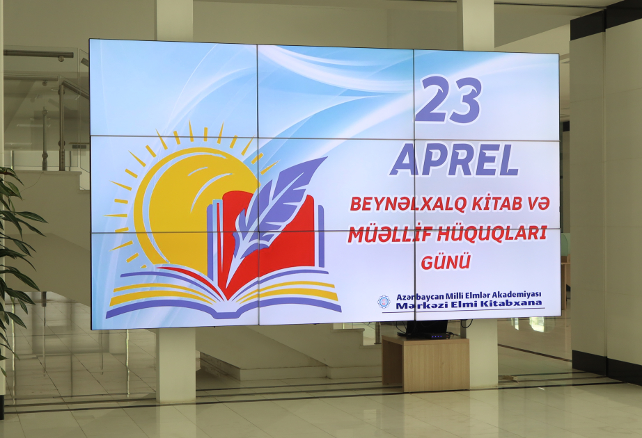 MEK-də Ümumdünya Kitab və Müəlliflik Hüququ Gününə həsr edilən sərgi hazırlanıb