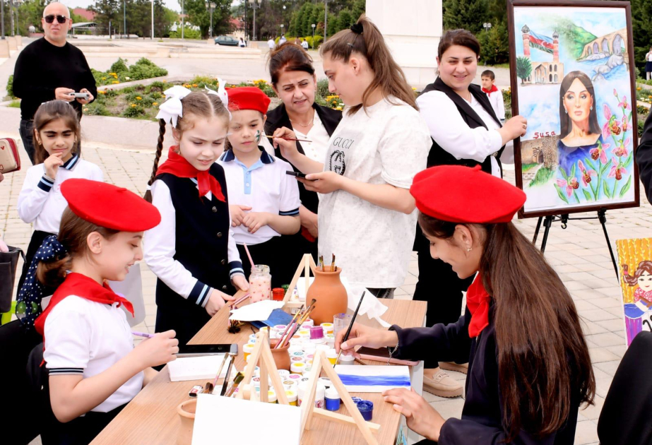 Ağdaşda Uşaq İncəsənət Festivalının ilk seçim turu başlayıb VİDEO
