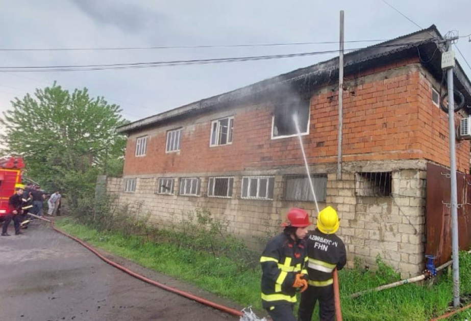 Masallının Böyük Xocavar kəndində evdə yanğın olub