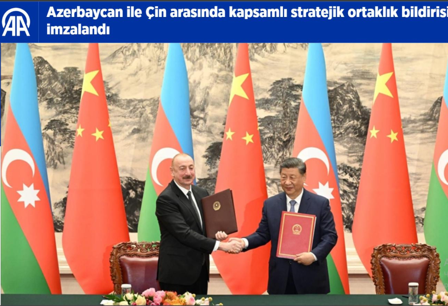 Azərbaycan Prezidentinin Çinə dövlət səfəri dünya mediasının diqqət mərkəzində