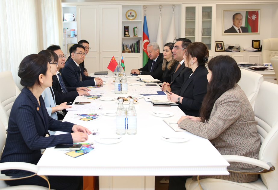 Делегация Китайского нефтяного университета посетила Бакинскую высшую школу нефти