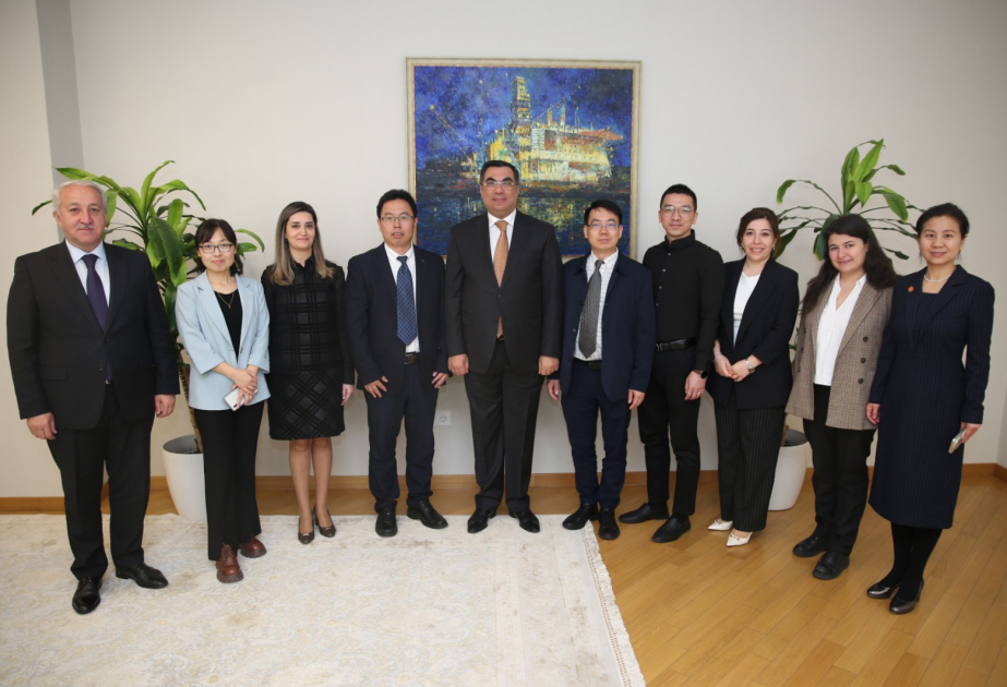 Delegation from China University of Petroleum visits Baku Higher Oil School
