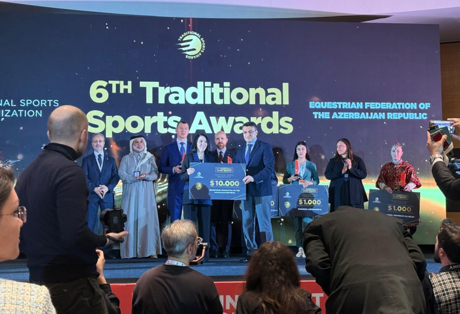 La Federación Ecuestre de Azerbaiyán nombrada la mejor organización deportiva tradicional del mundo