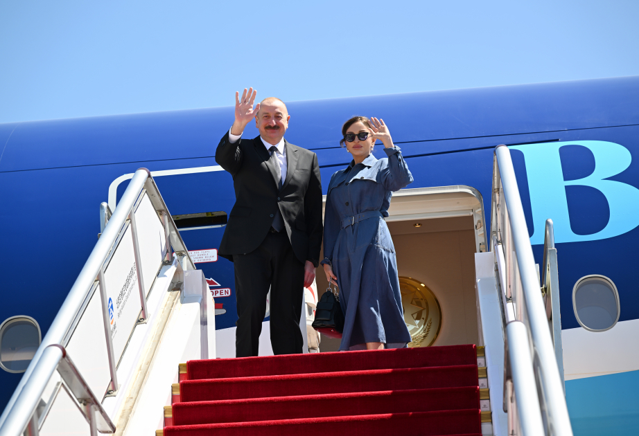 Präsident Ilham Aliyev beendet seinen Staatsbesuch in China VIDEO