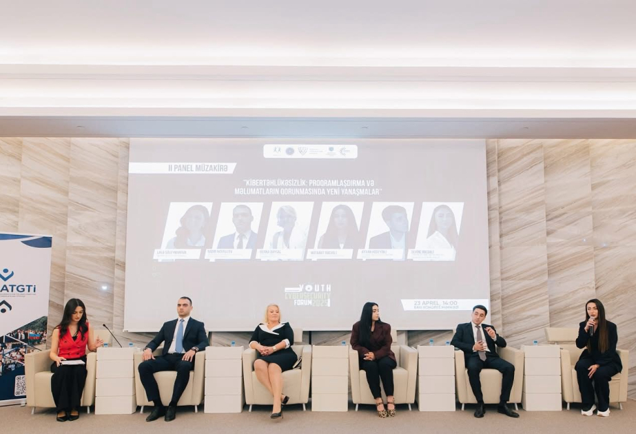 XRİTDX “Gənclərin Kibertəhlükəsizlik Forumu 2025”də fəal iştirak edib