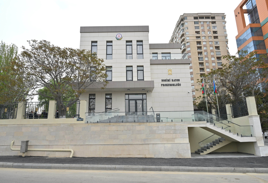 Nəsimi rayon prokurorluğunun yeni inzibati binası istifadəyə verilib YENİLƏNİB