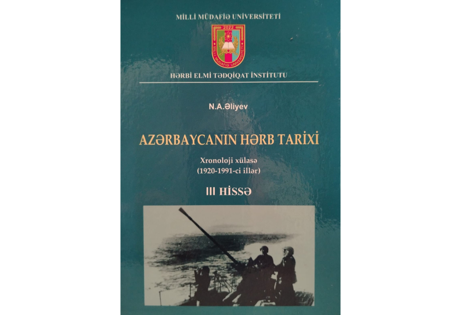 Azərbaycanın hərb tarixinə dair kitab çapdan çıxıb