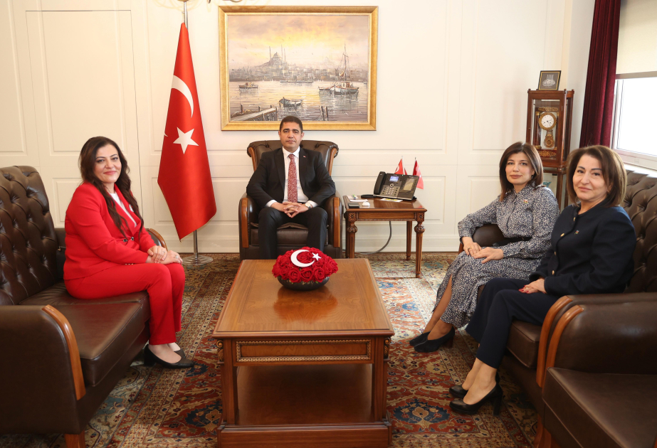 Milli Məclisin deputatları Türkiyənin Düzce şəhərinin valisi ilə görüşüblər
