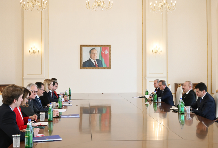 Präsident Ilham Aliyev empfängt Hohe EU-Vertreterin für Außen- und Sicherheitspolitik, Vizepräsidentin der EU-Kommission Kaja Kallas AKTUALISIERT VIDEO
