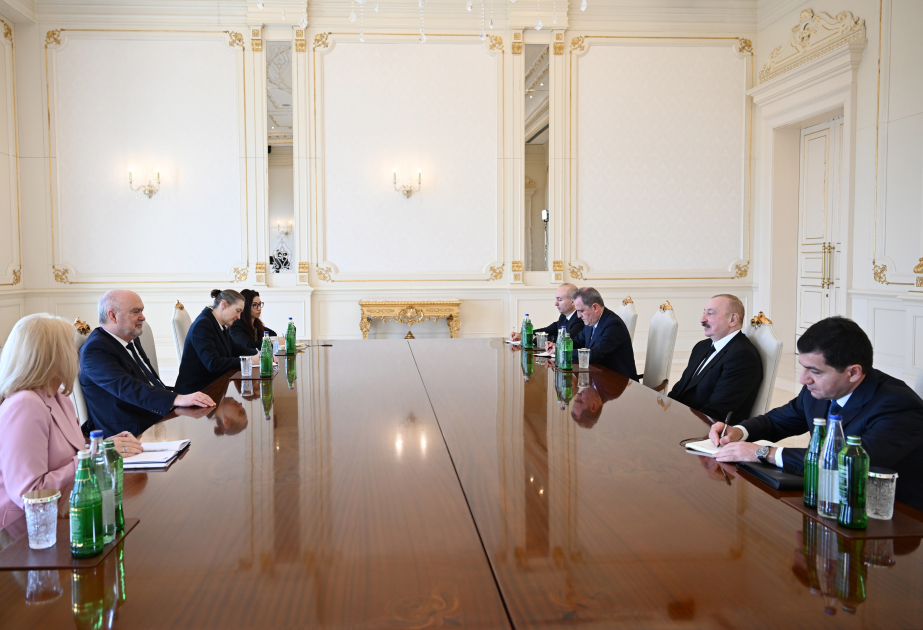 El Presidente de Azerbaiyán recibió al Secretario General de la OSCE