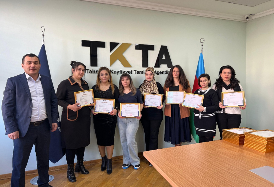 Keçmiş məcburi köçkün qadınların peşə bacarıqları təkmilləşdirilib