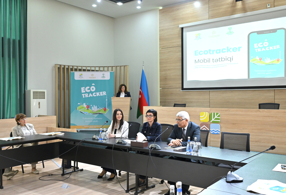 Karbon izini ölç, təbiəti qoru: “Ecotracker” mobil tətbiqi təqdim olundu