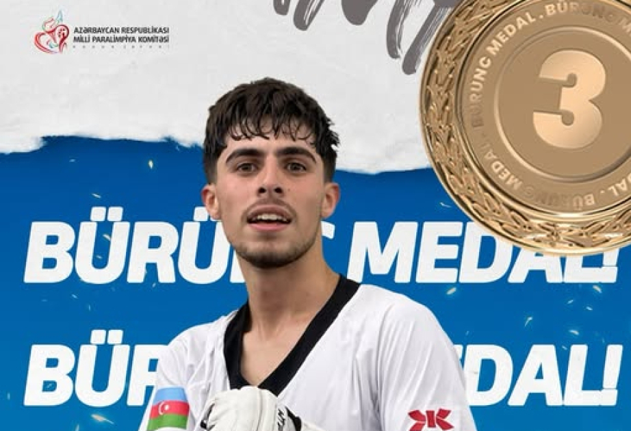 Azerbaijani Para taekwondo fighter claims bronze at President’s Cup in China