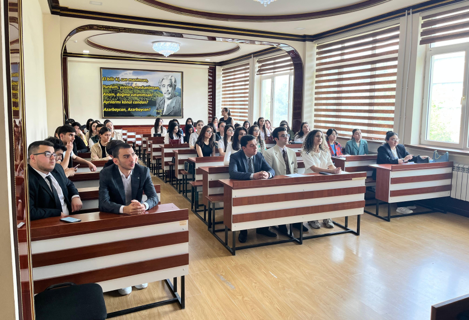 BDU-da Xalq şairi Osman Sarıvəllinin 120 illik yubileyi qeyd olunub