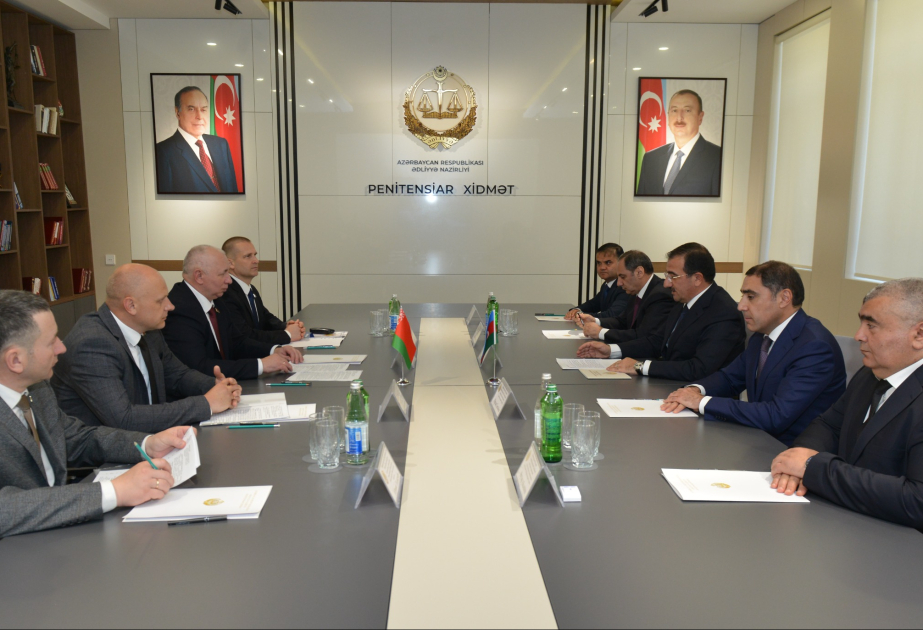 Belarus Daxili İşlər Nazirliyin əməkdaşları ölkəmizdə səfərdə olublar