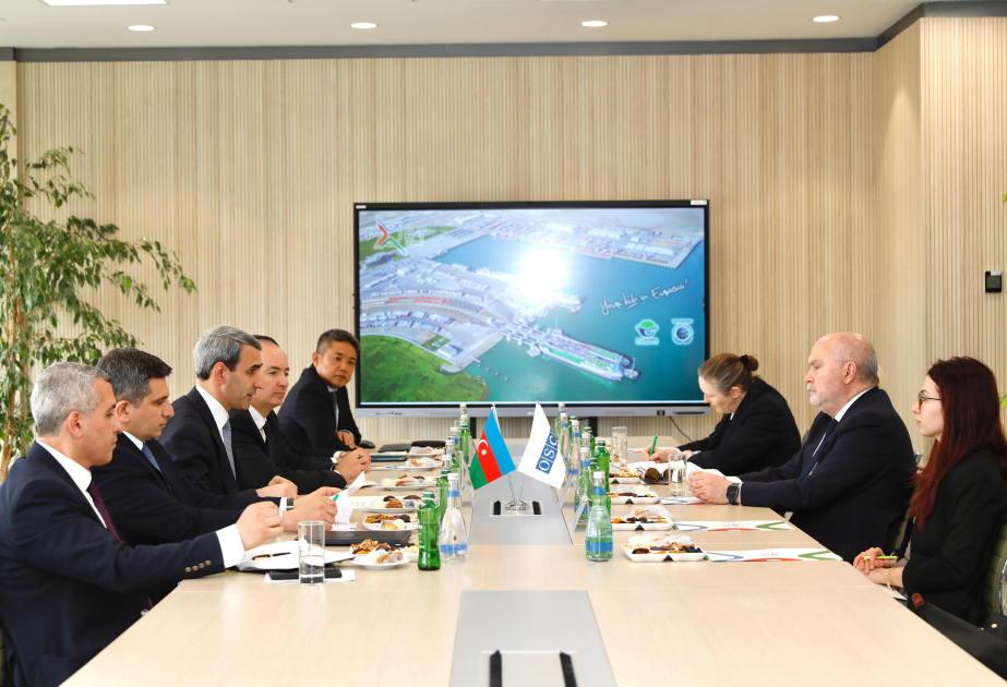 Se discuten con la OSCE reformas para fortalecer el potencial de tránsito de Azerbaiyán