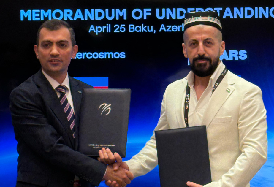Azercosmos firmó un acuerdo de cooperación en el ámbito de la educación espacial