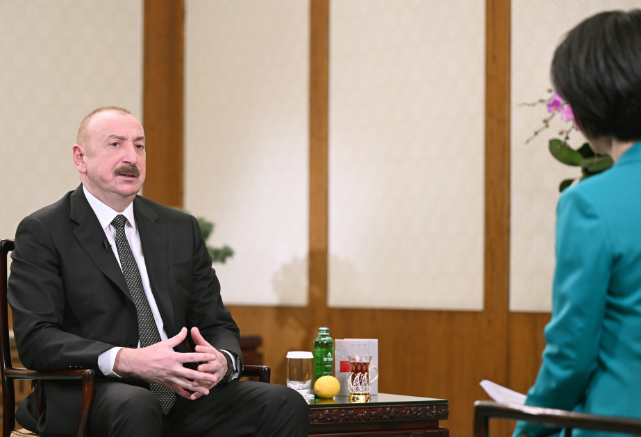 Presidente Ilham Aliyev: Azerbaiyán y China reafirman su firme apoyo mutuo a la soberanía e integridad territorial de ambas naciones