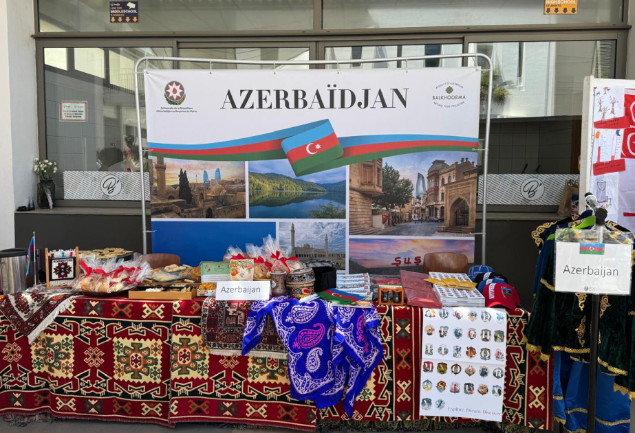 Journée de la culture à l'École américaine de Rabat : l'Azerbaïdjan se distingue par son riche patrimoine – PHOTOS VİDEO