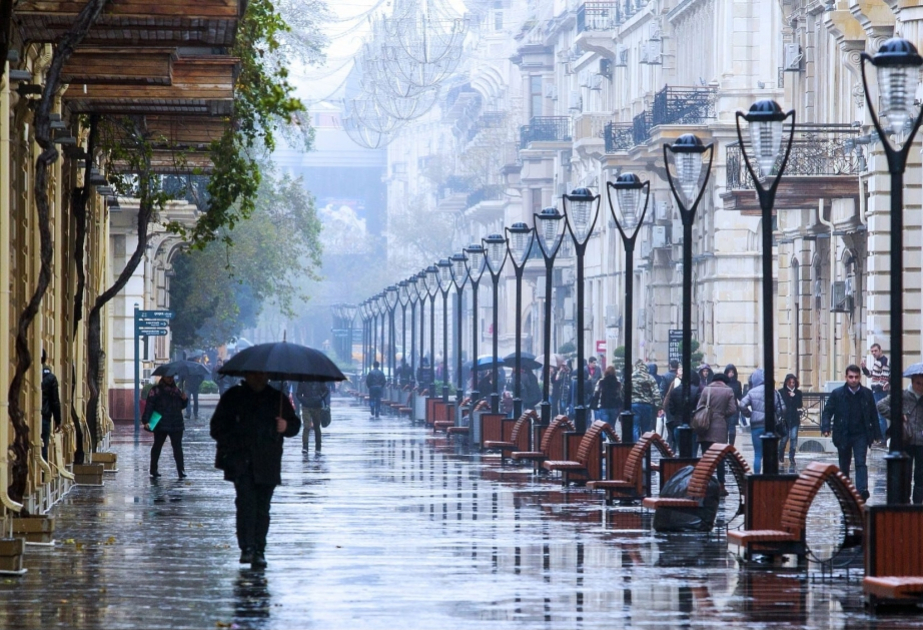 Bakıda yağış yağacaq, havanın temperaturu 5-8 dərəcə aşağı enəcək - XƏBƏRDARLIQ