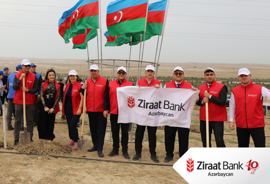 ®  “Ziraat Bank” Azərbaycan ekoloji təşəbbüsə dəstək verib