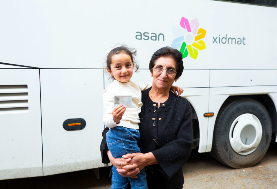 Qazaxın işğaldan azad olunan kəndlərinin sakinləri səyyar “ASAN xidmət”dən yararlanıblar
