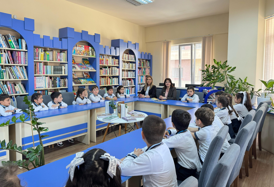 Uşaq yazıçısı Xanım Mehdixanlı ilə görüş keçirilib