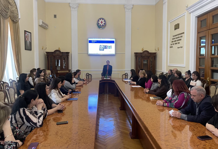 Presidential Library hosts event marking 102nd anniversary of Academician Zarifa Aliyeva