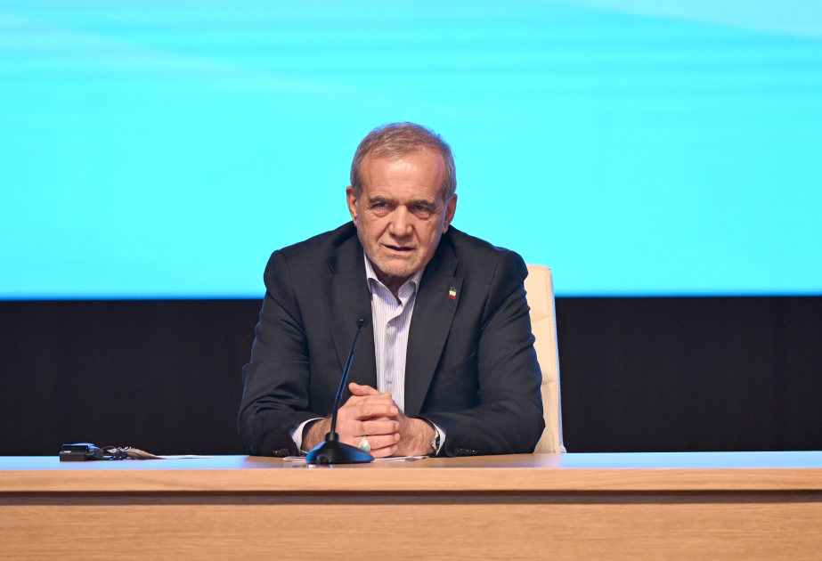 Präsident Masoud Pezeshkian: Aserbaidschan und Iran sind ein Ort für Austausch von Handel, Wissenschaft, Erfahrung und Technologie