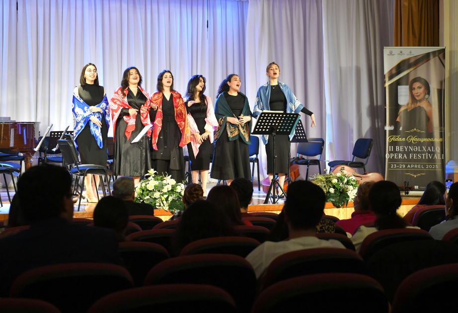 Fidan Hacıyevanın II Beynəlxalq Opera Festivalının növbəti konserti olub