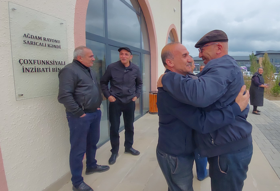 Otro grupo de reasentados ha sido enviado a la aldea de Sarijali del distrito de Aghdam