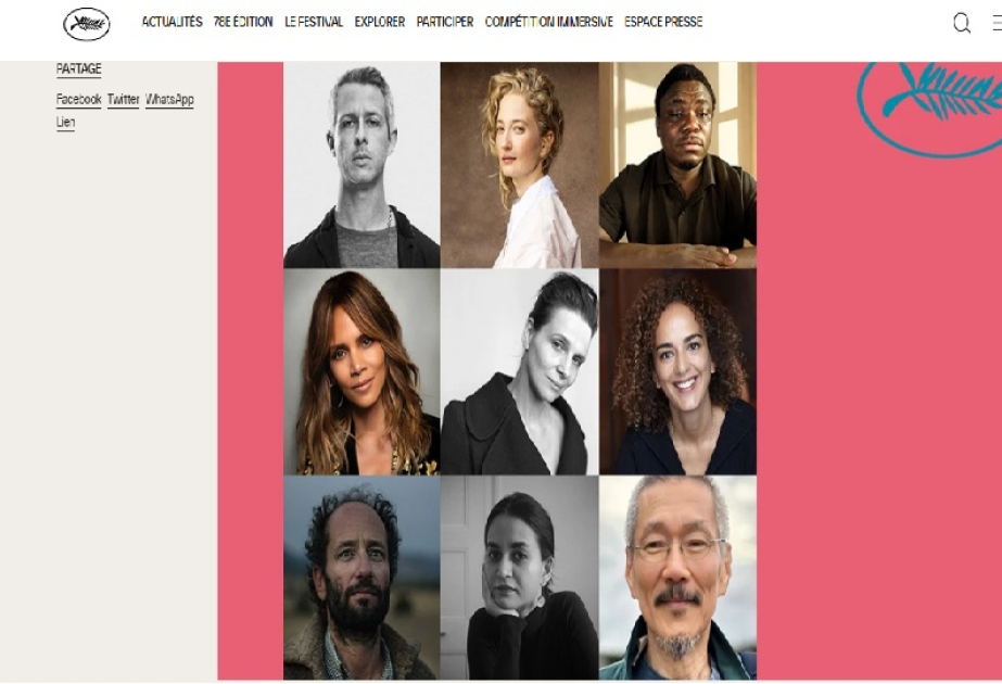 Le jury de la 78e édition du Festival de Cannes dévoilé